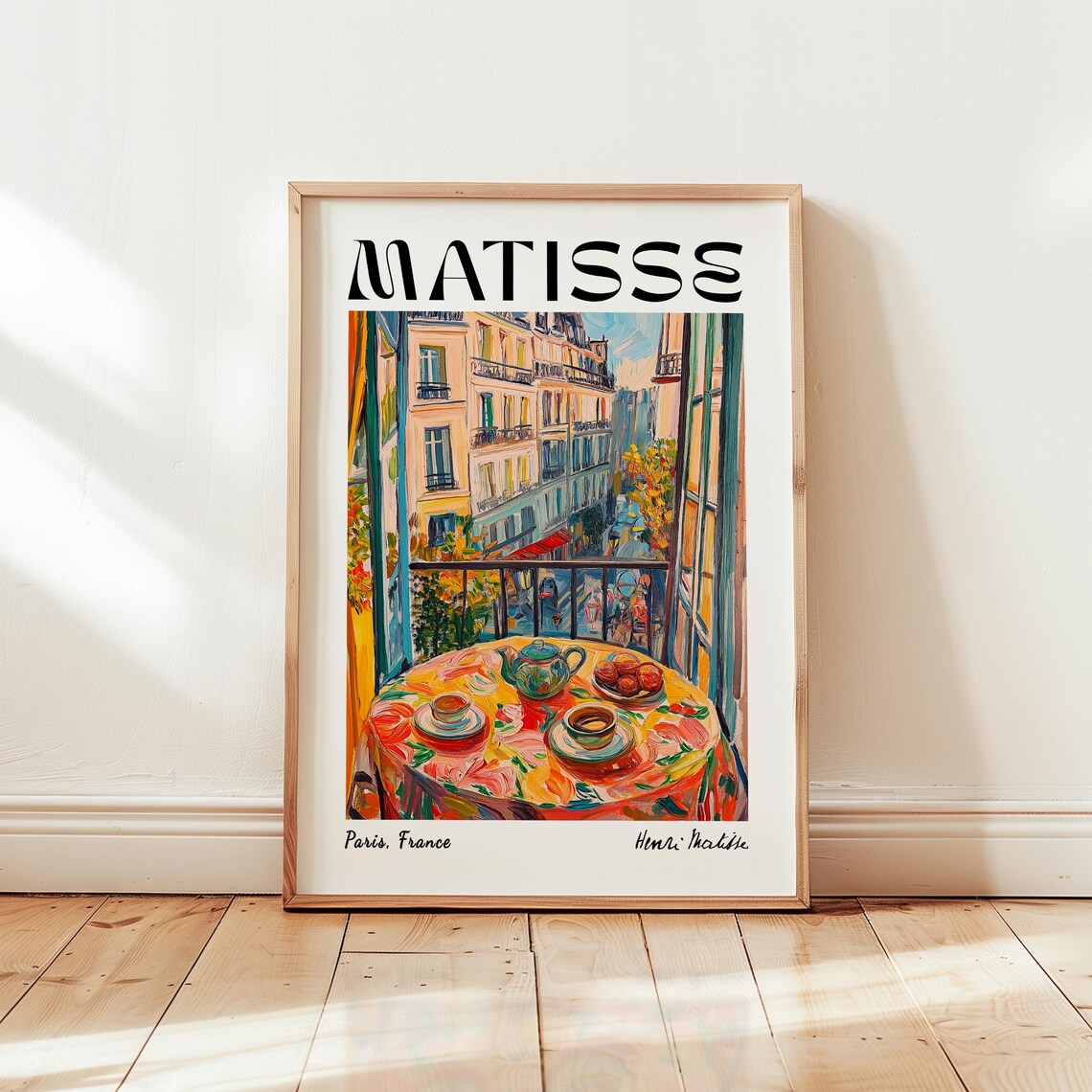 Henri Matisse French Cafe Modern Art Print
