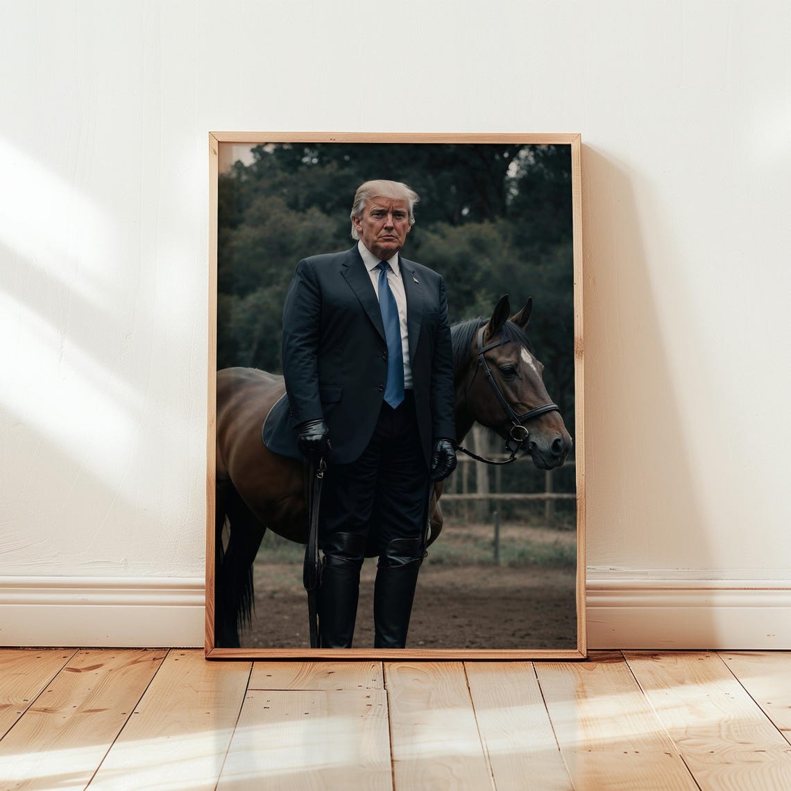 Trump 2024 Poster Jpg Make America Great Again Donald Trump Dark Horse Donald Trump Poster Vintage Wall Art Political Gift - Image 4