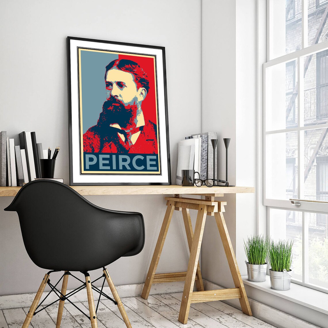 Charles Sanders Peirce, Father Of Pragmatism Art Print - Image 3