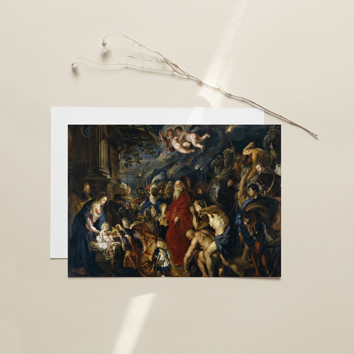 Peter Paul Rubens Adoration Of The Magi 1629 Baroque Art Poster - Image 3