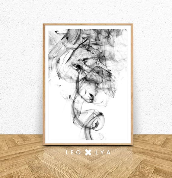 Black And White Photography Abstract Art Modern Minimal Modern Home Decor New Art Zen Wall Art Art Print Fog Art