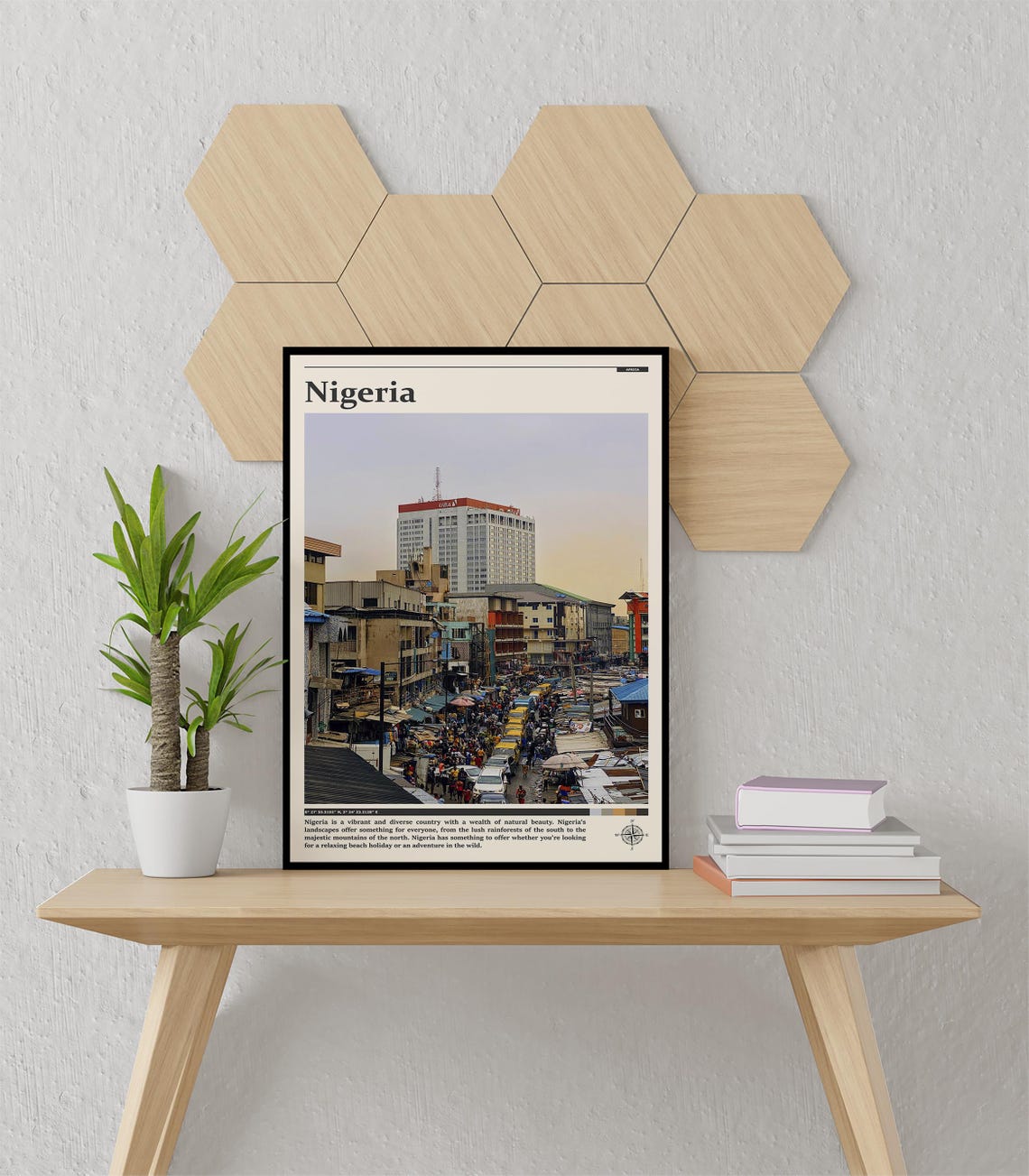 Nigeria Print Nigeria Wall Art Nigeria Poster Nigeria Photo Nigeria Poster Print West Africa Wall Decor - Image 2