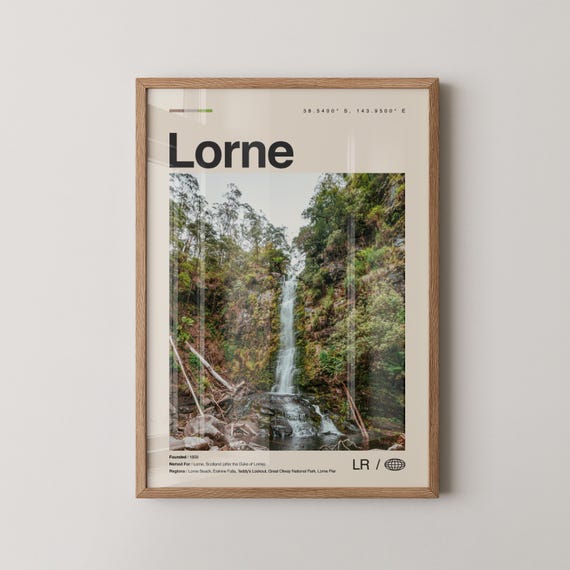 Lorne Print Wall Art Poster Photo Dcor Victoria Australia