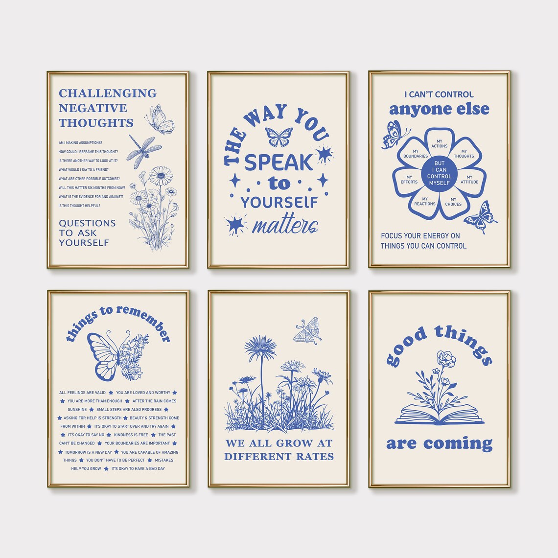 Mental Health Retro Psychology Art Prints - Image 5
