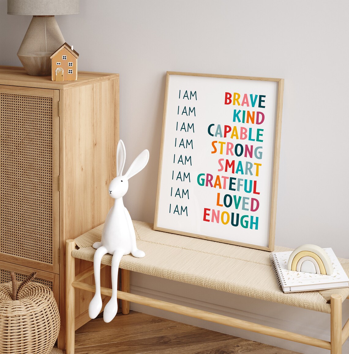Affirmations Poster, Calm Classroom Psychology Decor - Image 2