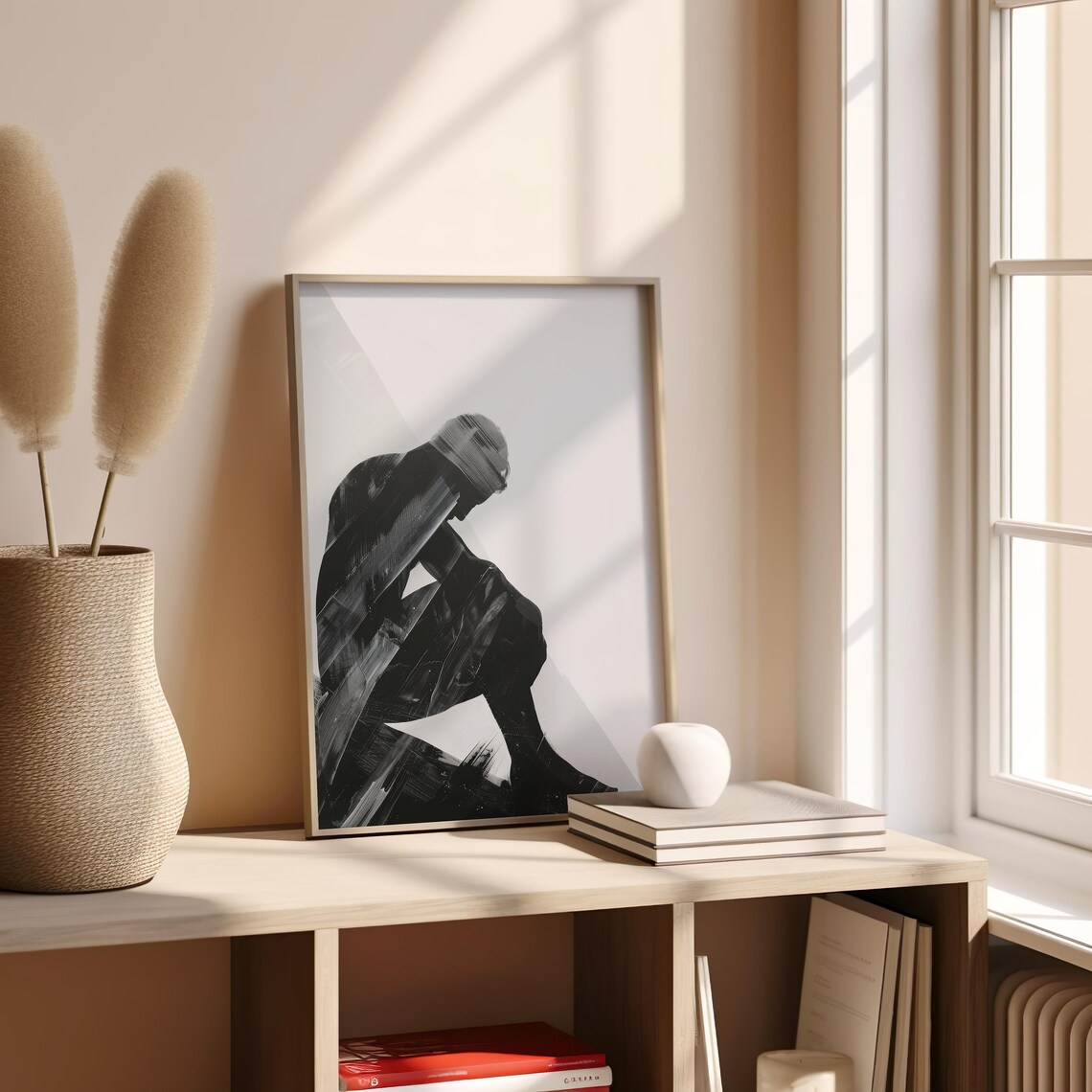 Quiet Contemplation - Contemporary Travel Poster - Image 4