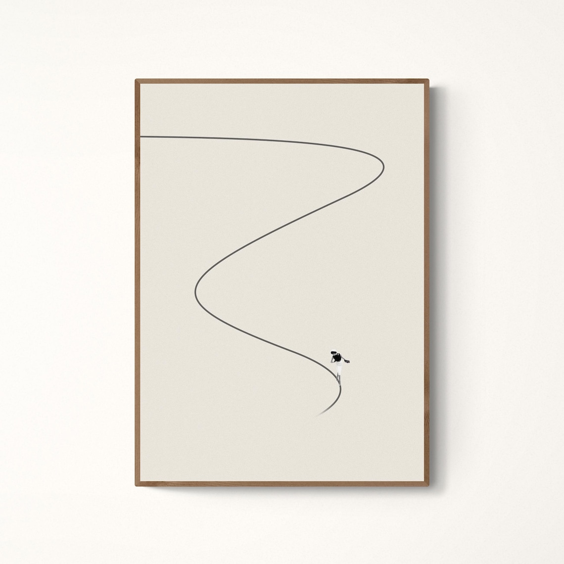 Sometimes I'm In Need Of Guidance Abstract Art Print