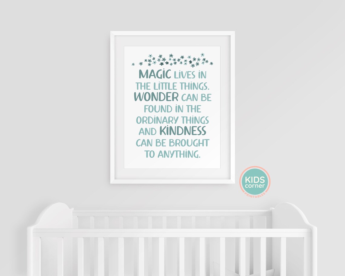 Magic Lives in the Little Things Art Print - Image 3