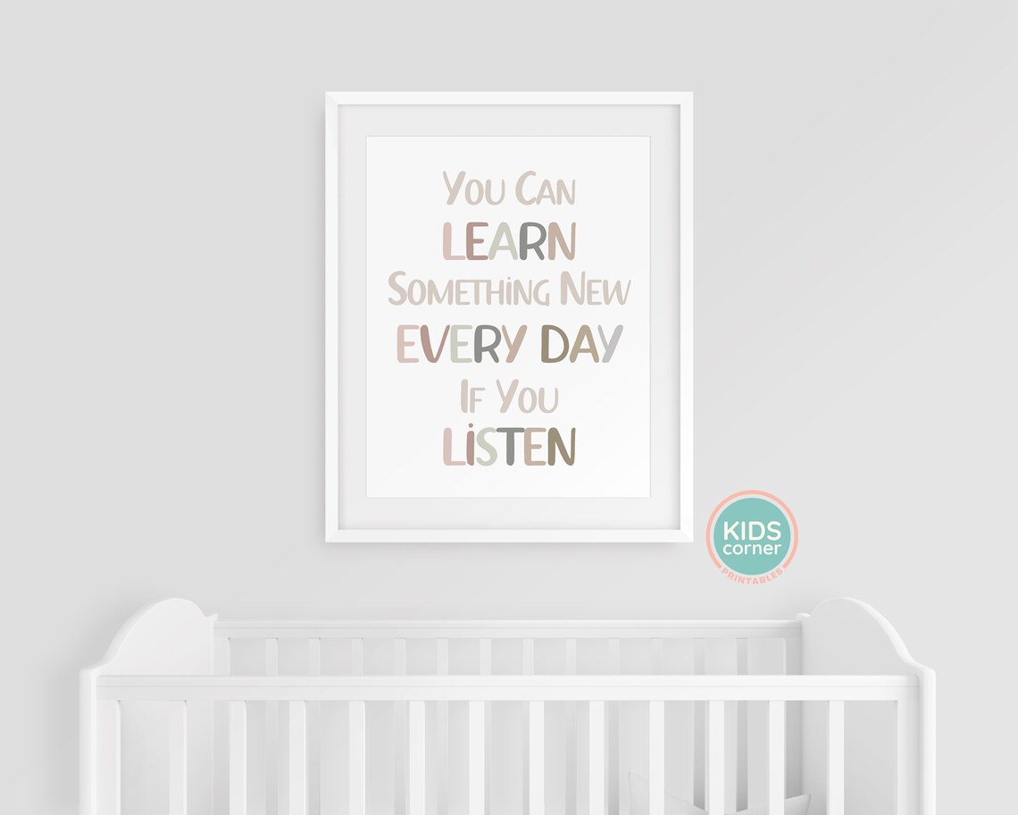 You Can Learn Something New Every Day Art Print - Image 3