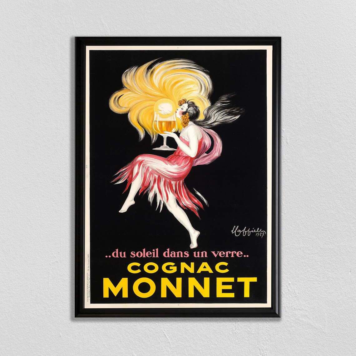 Paris Vintage Advertisement, Art Deco Travel Poster