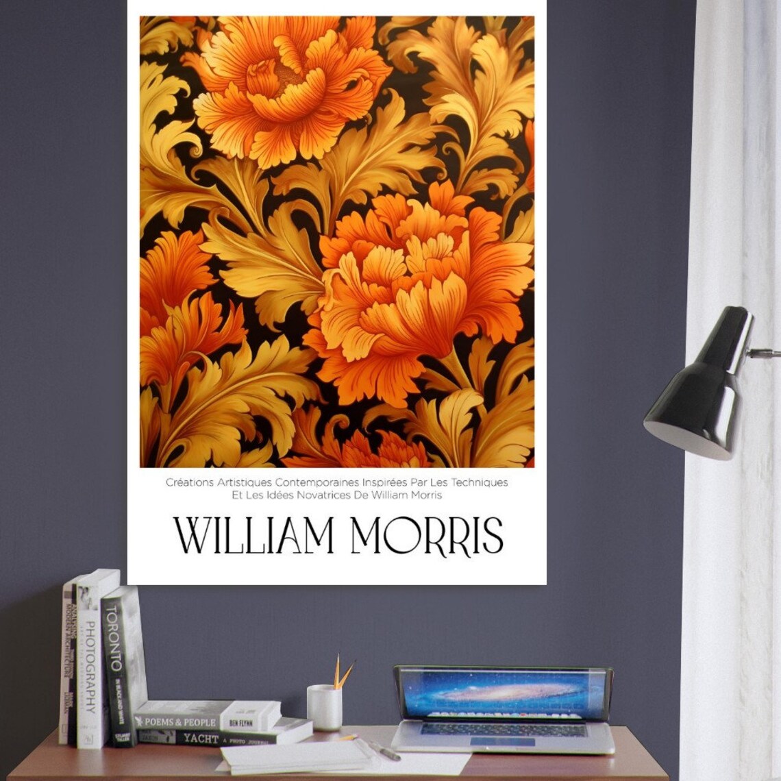 William Morris Botanical Poster Print, Floral - Image 2