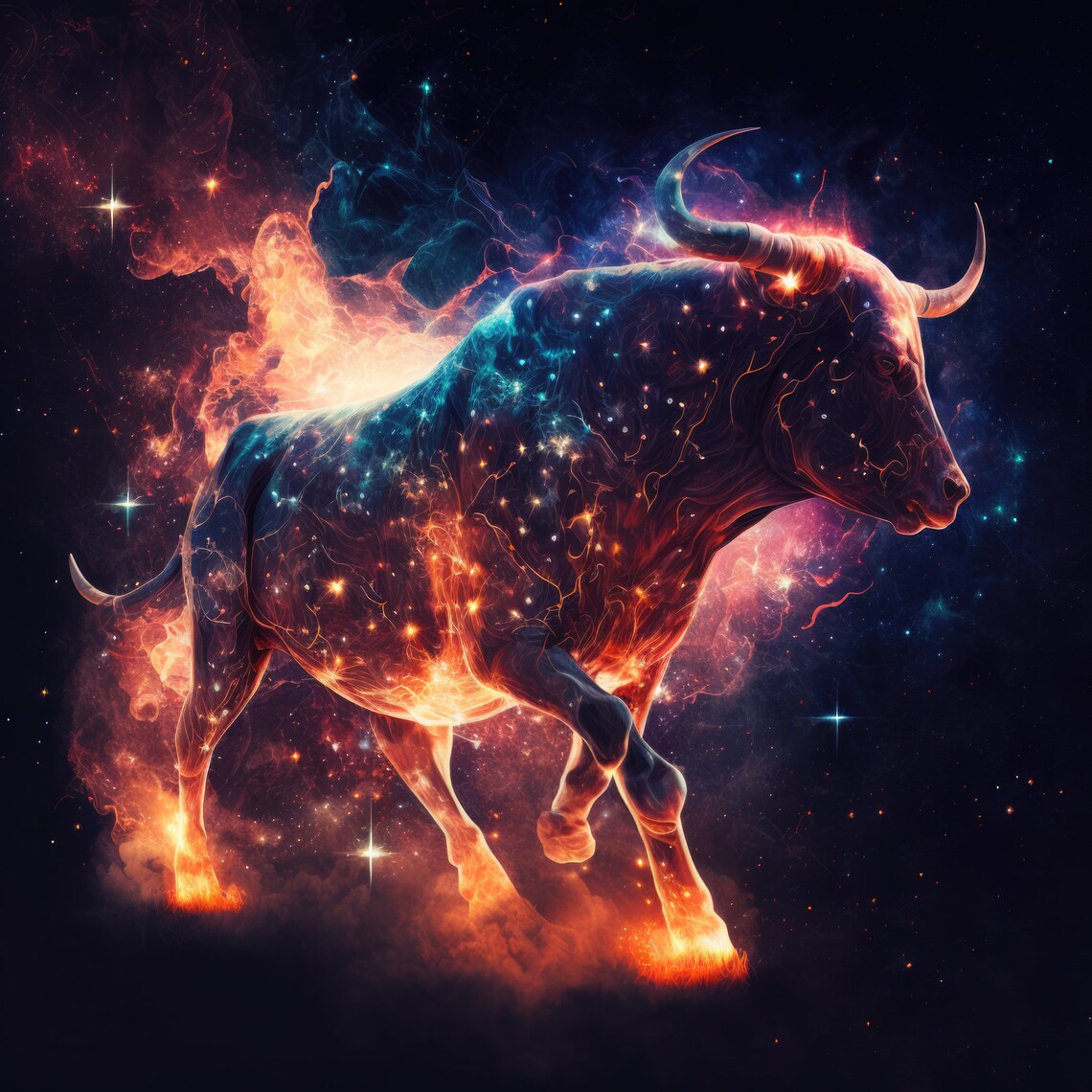 Taurus Zodiac - Astrology Art