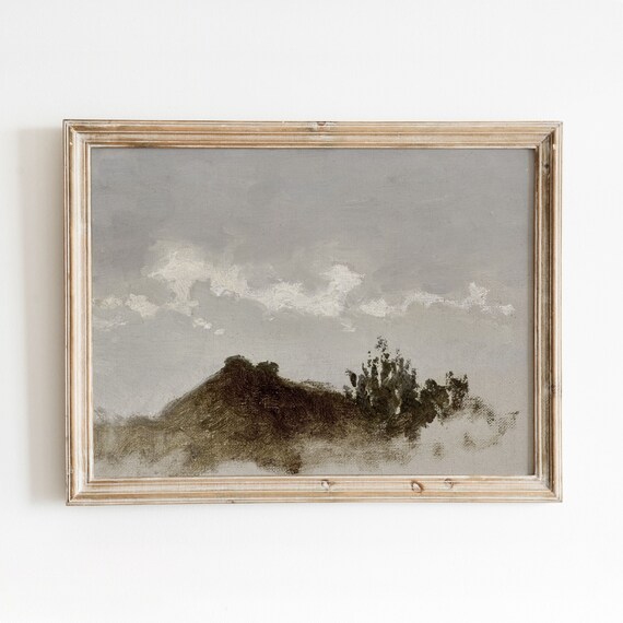 Rustic Landscape - Vintage Art