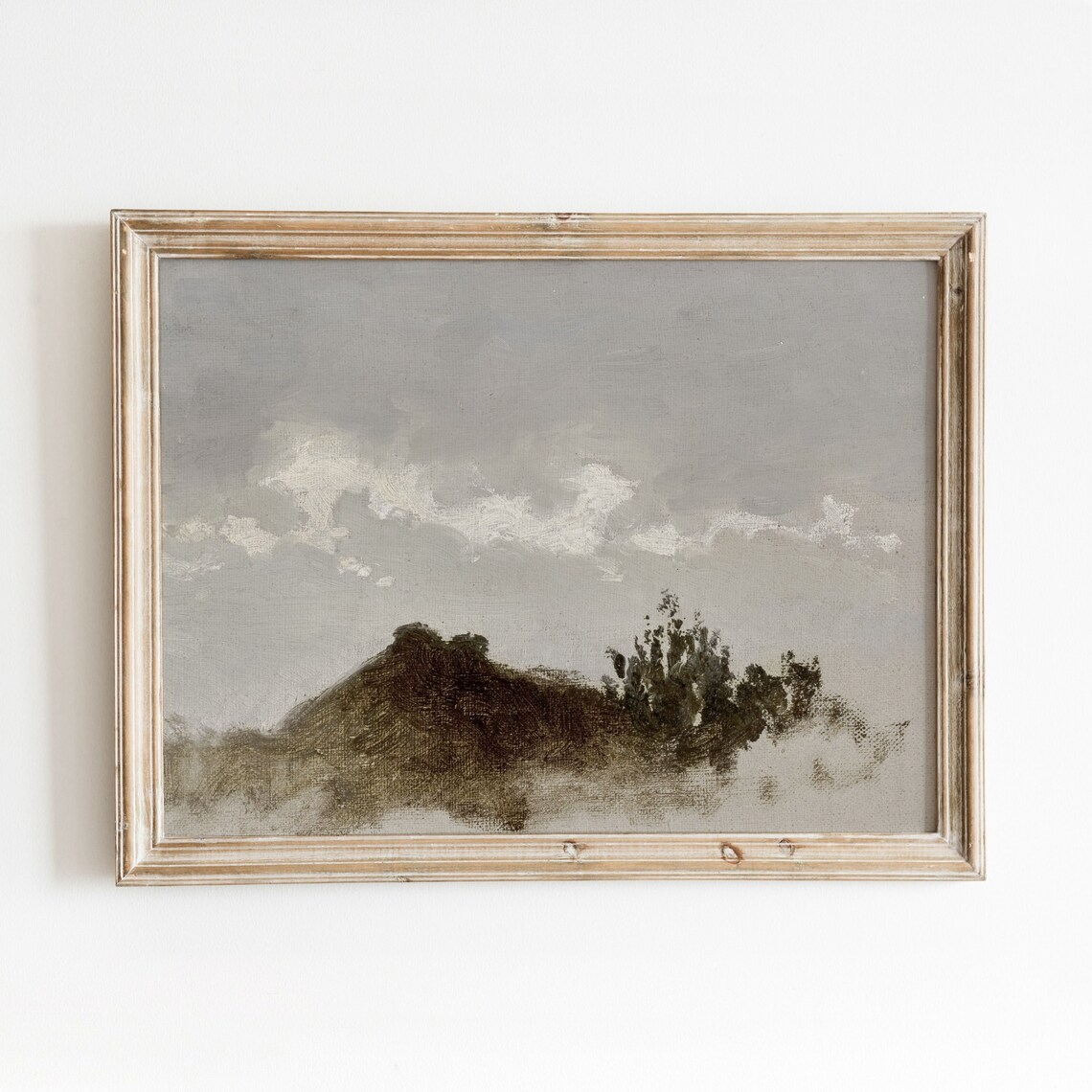 Rustic Landscape - Vintage Art