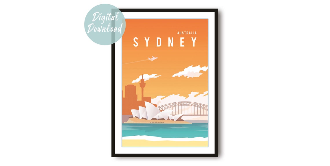 Sydney Travel Poster