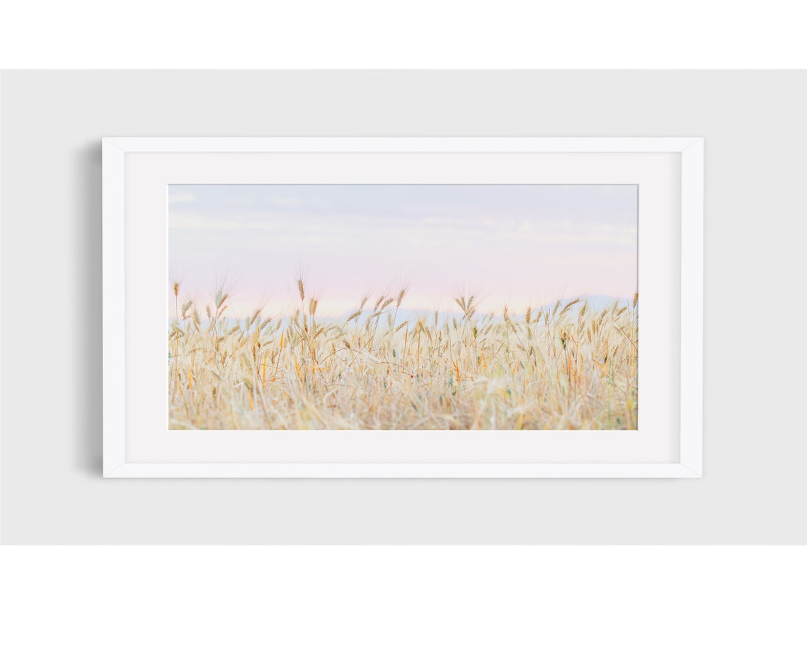 French Countryside Panorama, Rustic Farmhouse Decor