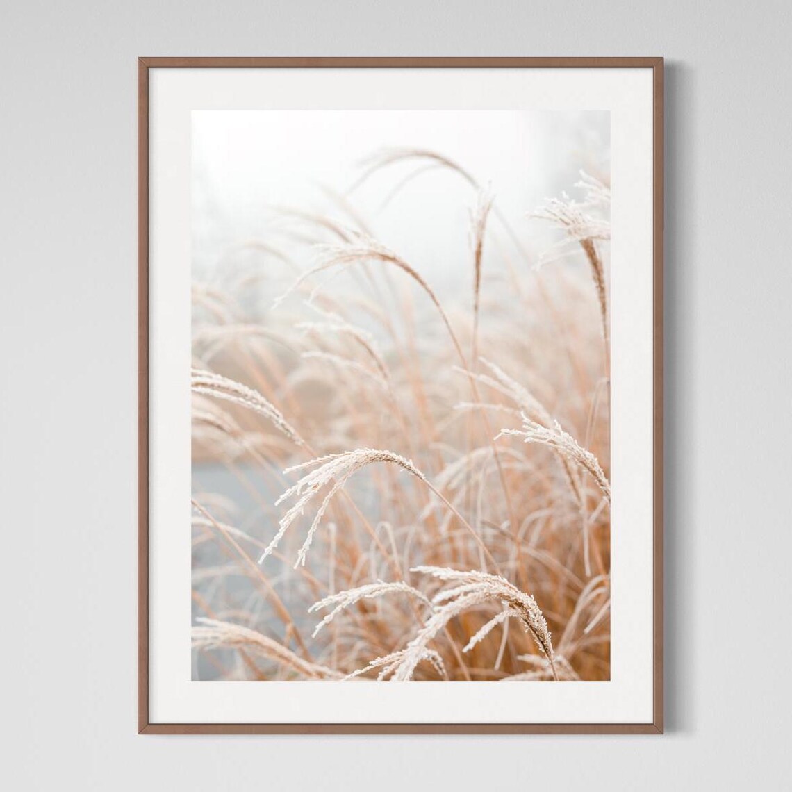 Country Landscape, Rustic Farmhouse Wall Art Print