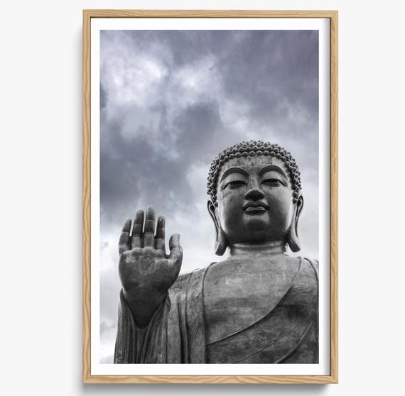 Buddha Photography, Meditation Boho Decor Art Print