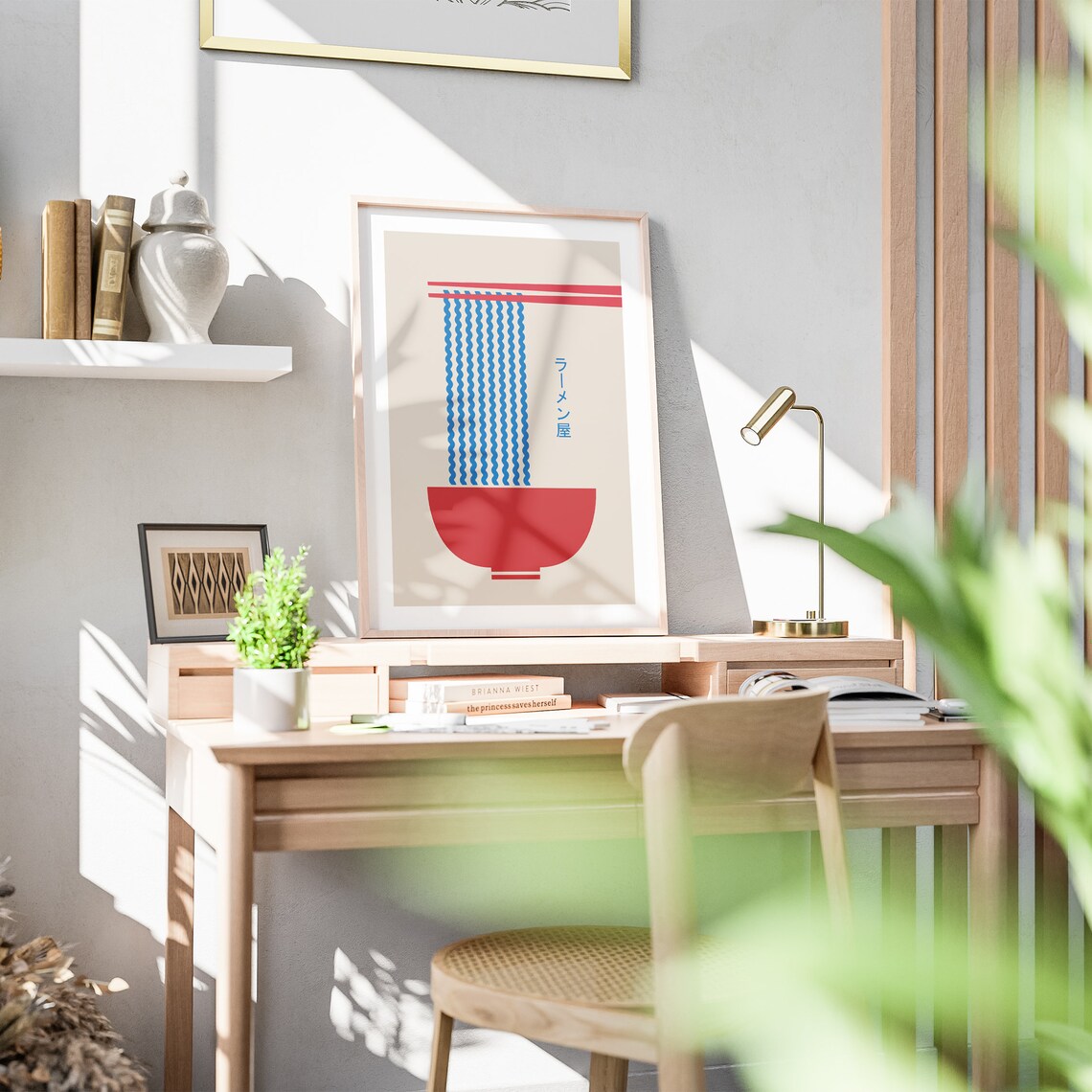 Japanese Ramen Art Print, Ramen Lover Poster - Image 4