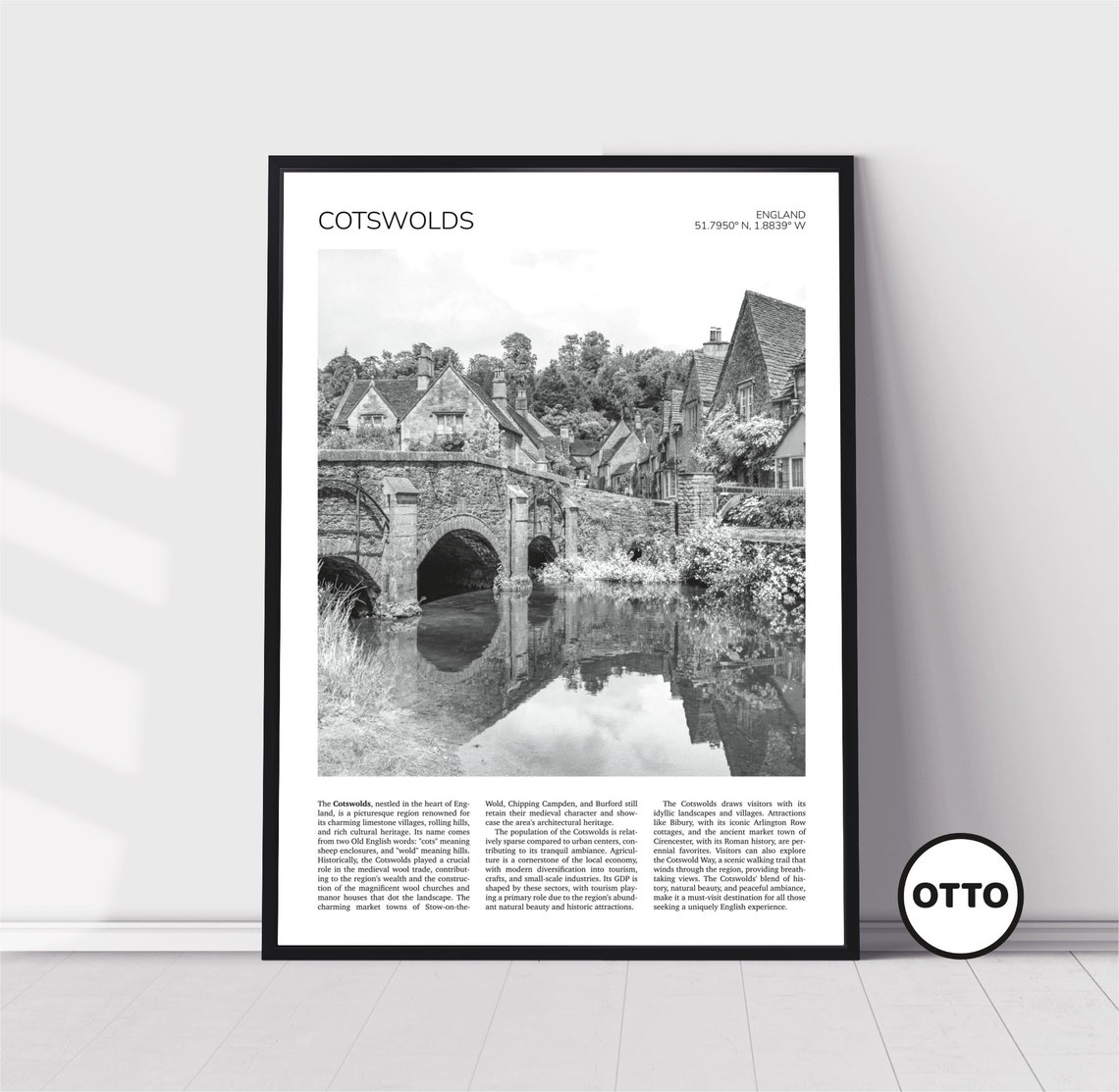 Cotswold Wall Art The Cotswolds Home Decor Print Castle Combe Art Travel Poster Artful Photo Travel Gift Memento Idea England Uk
