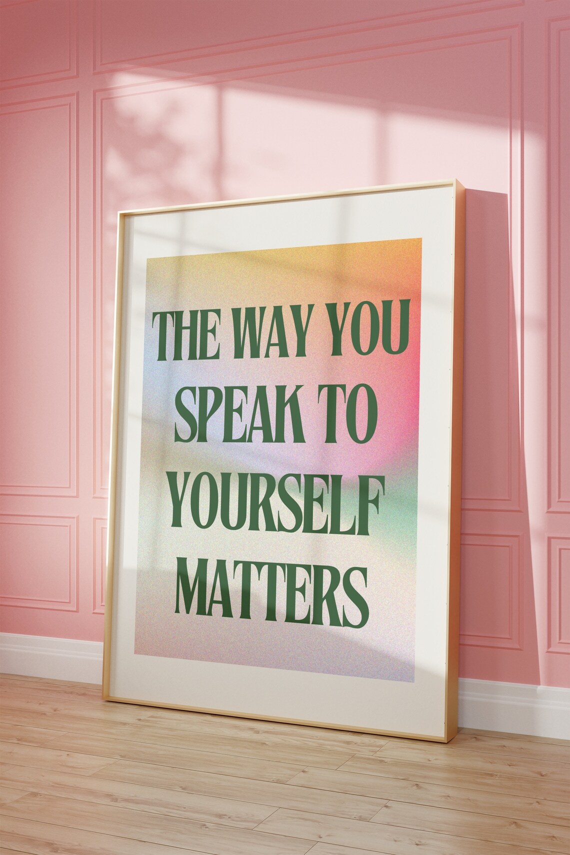 Therapy Office Decor Retro Typography Art Print - Image 2