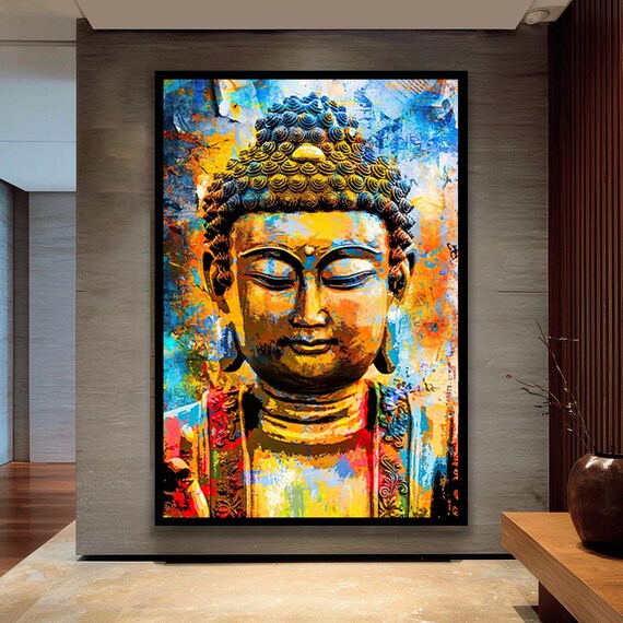 Buddha Wall Art, Mindfulness And Meditation