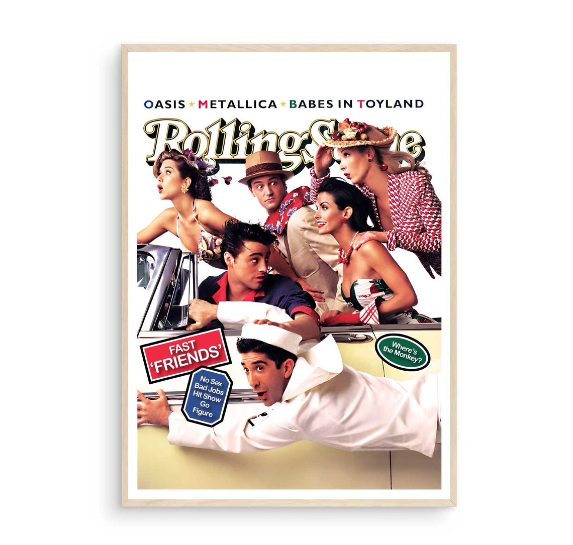 Fast Friends Rolling Stone Magazine Cover TV Cast Photo Poster - Image 4
