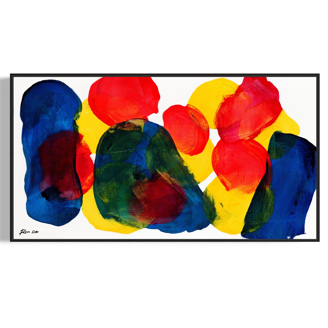 Abstract Art by Ron Deri, Modern Wall Art Print - Image 4