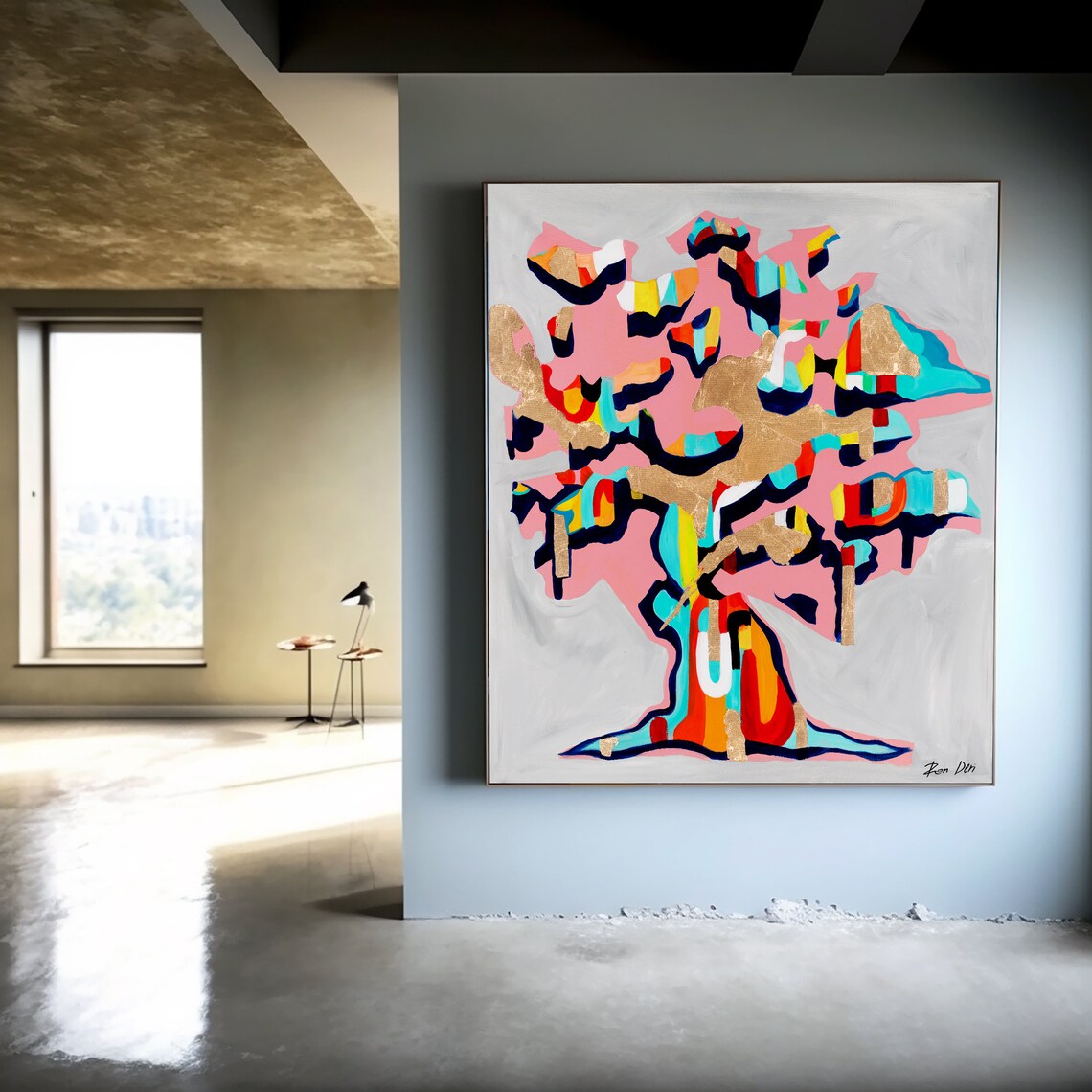 The Giving Tree Abstract Art Print by Ron Deri - Image 4