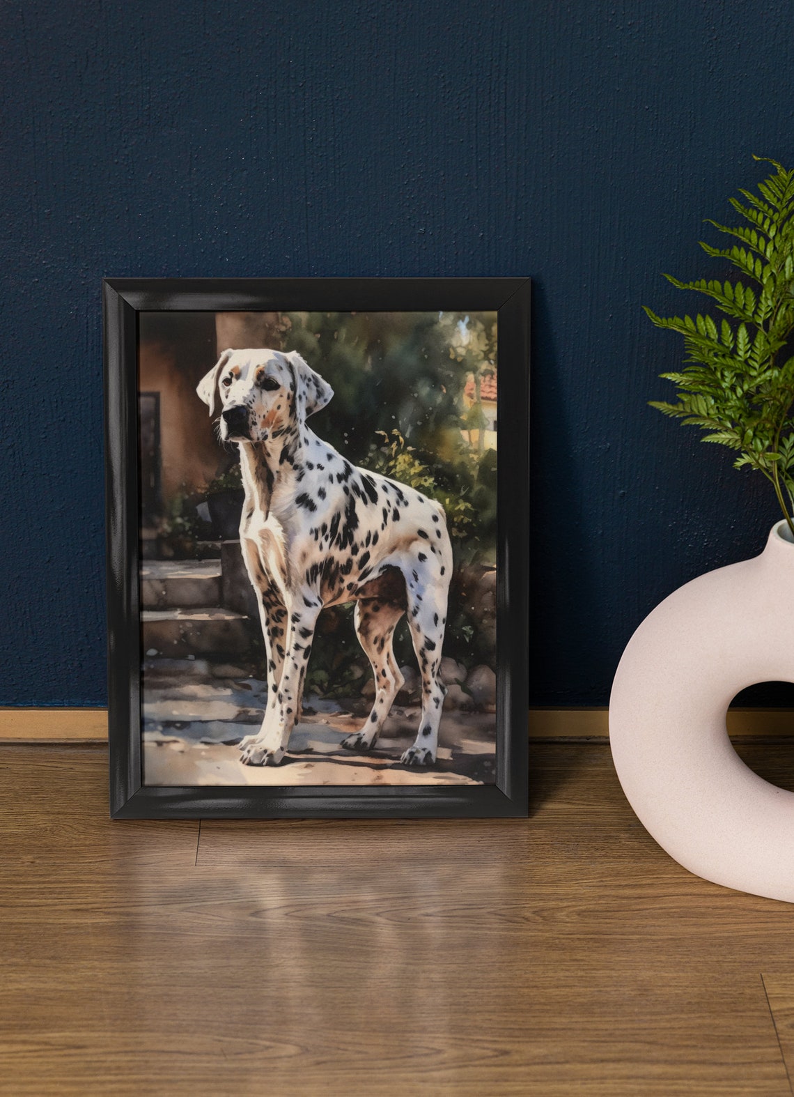 Dalmatian Dog Art Print Dog Wall Art Animal Art Print Animal Art Poster Dog Lover Gift Colorful Animal Wall Art Cool Dog Art