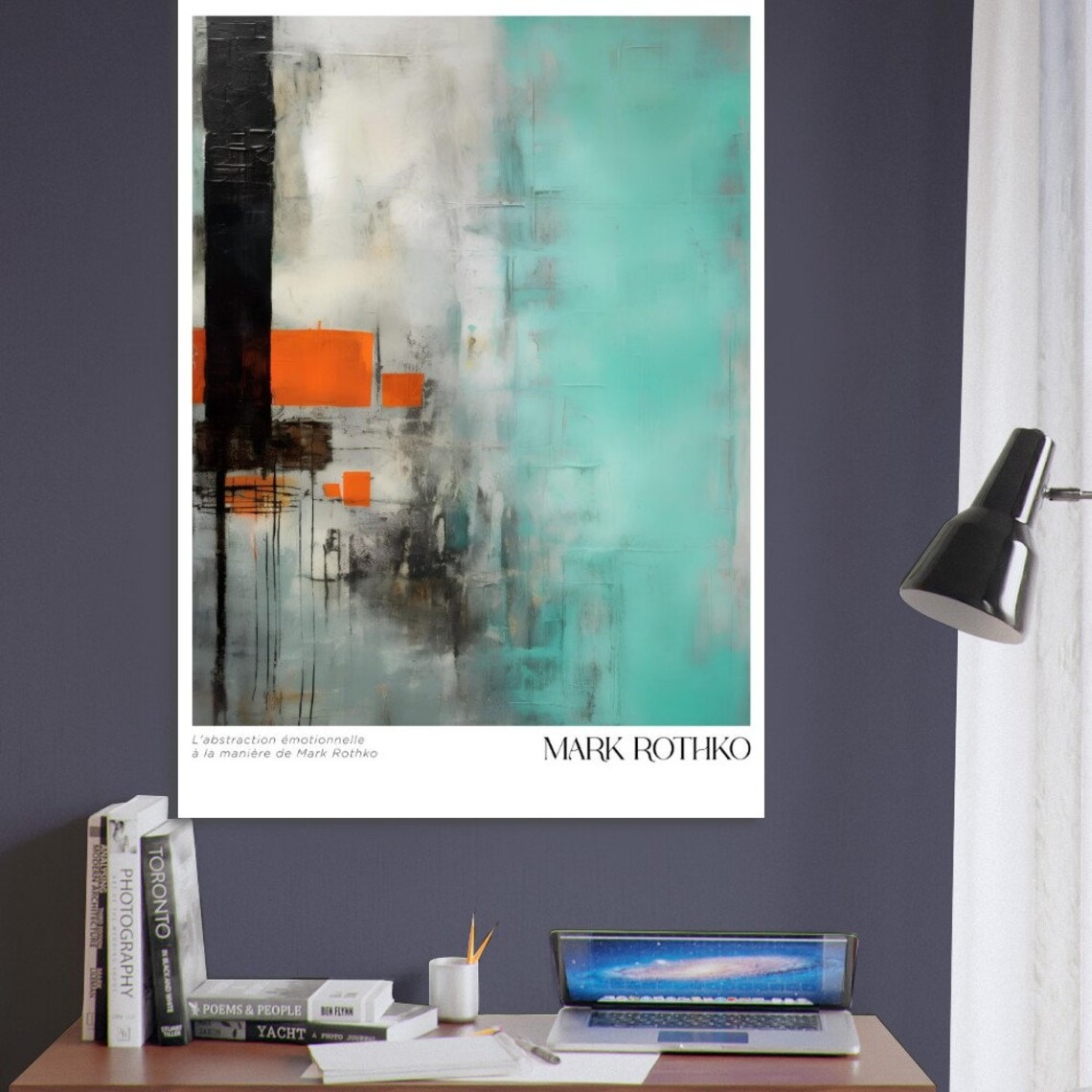 Rothko Museum Posters, Modern Gallery Exhibition Print