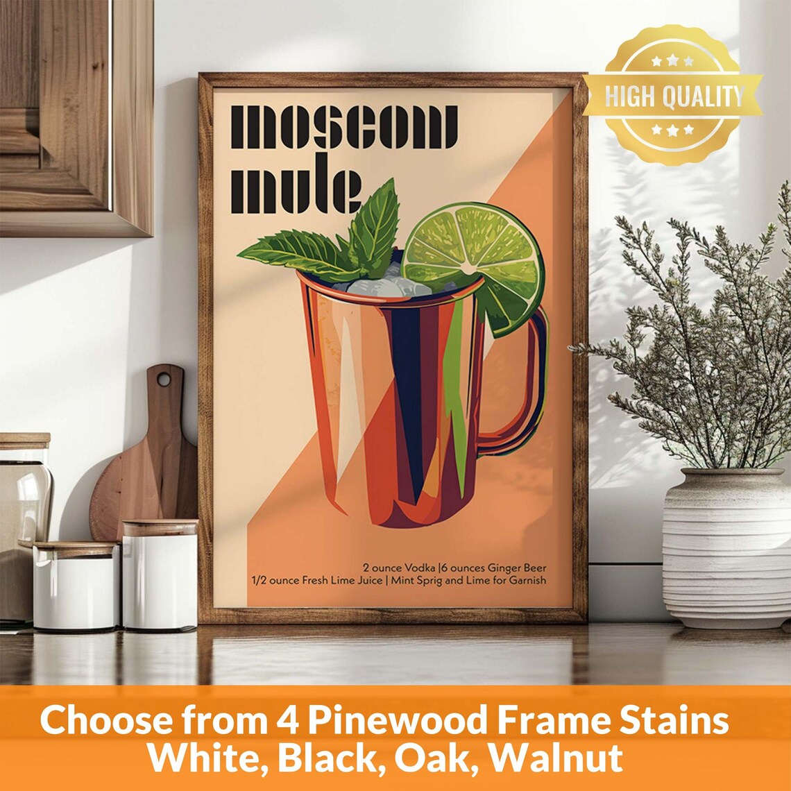 Vintage Moscow Mule Cocktail Recipe, Mid-Century Drink - Image 2
