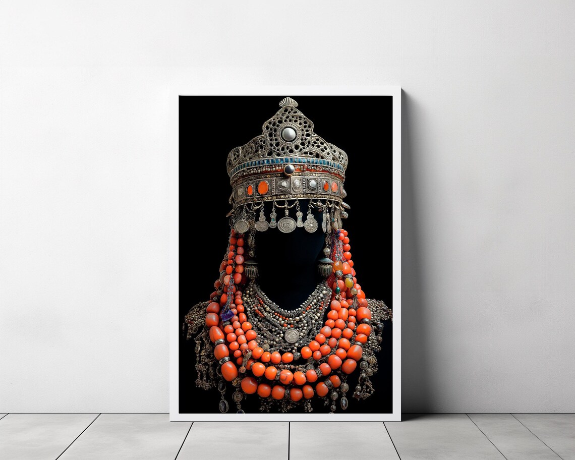 Moroccan Product Berber Decor Morocco Oriental Art African Wall Art Wall Art Prints - Image 3
