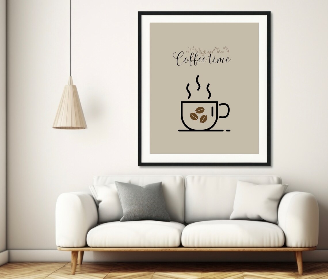 Coffee Time, Dining Room Decor Art Print - Image 3