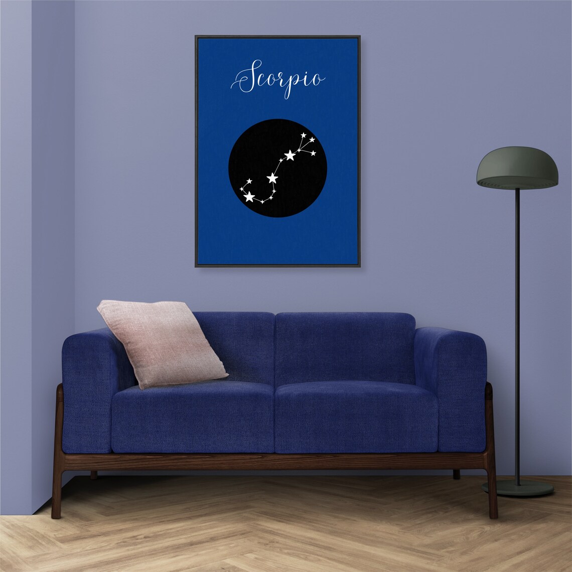 Scorpio Zodiac Poster, Constellation Art Print - Image 2