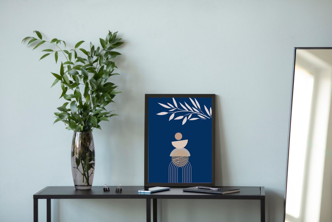 Boho Arch, Mid Century Modern Art Print - Image 3