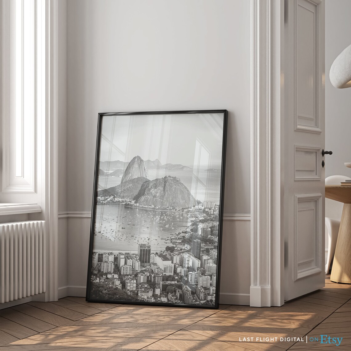 Rio de Janeiro Sugarloaf Mountain Bay Sailboats Brazil Poster - Image 3