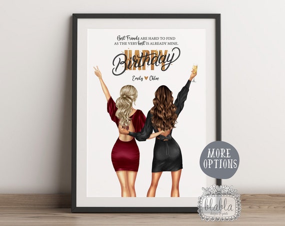 21st Birthday Gift Friend Gift Friend Birthday Gift Best Friend Gift Friend Gift Friend Wall Art Birthday Gift Personalised Gift