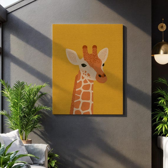 Majestic Stag Portrait Forest Animal Art Framed Wildlife Canvas Blue And Gold Decor Mystical Deer Painting Nature Wall Print