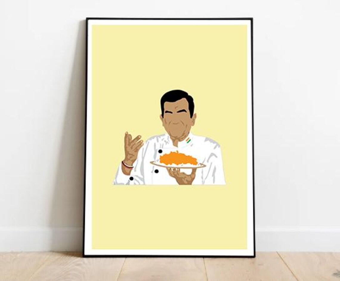 Sanjeev Kapoor Kitchen Poster, Kitchen Art Print