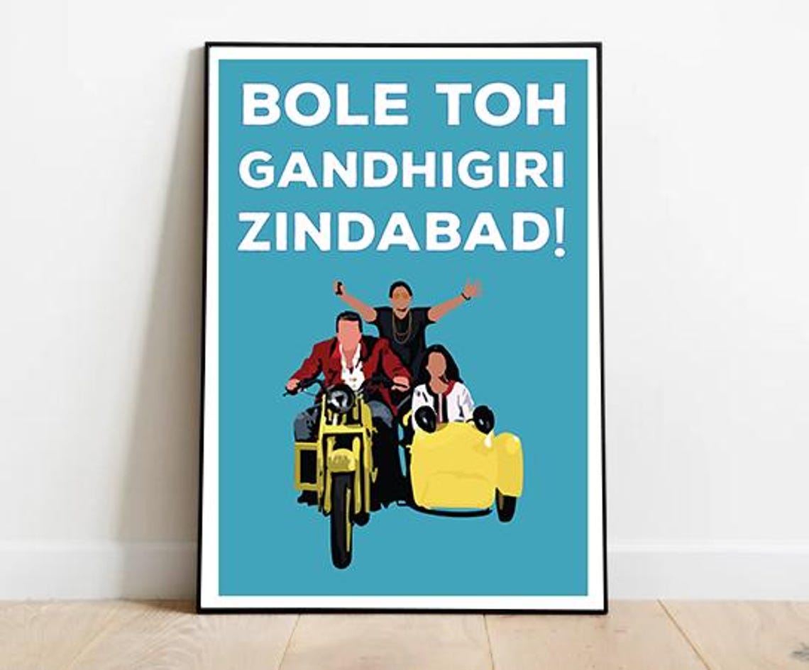 Munna Bhai Bole Toh, Bollywood Poster