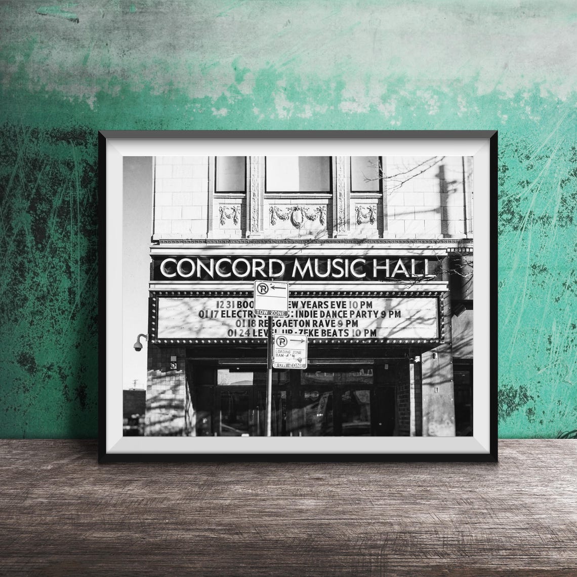 Concord Music Hall Marquee New Years Eve Logan Square Chicago Poster - Image 2