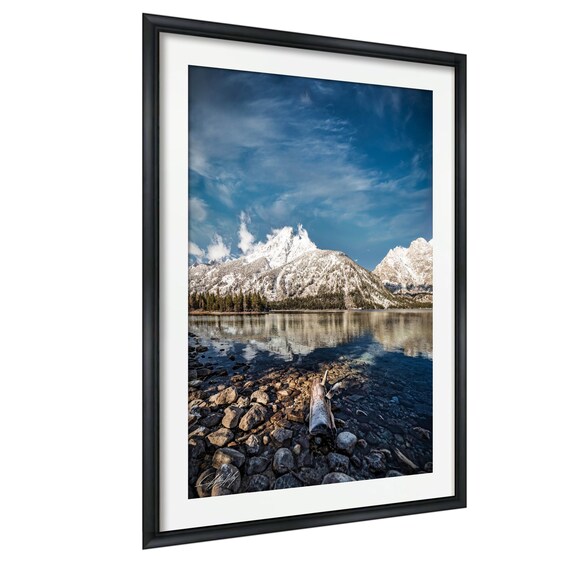 Jenny Lake Sunrise Reflection, Grand Teton Mountains