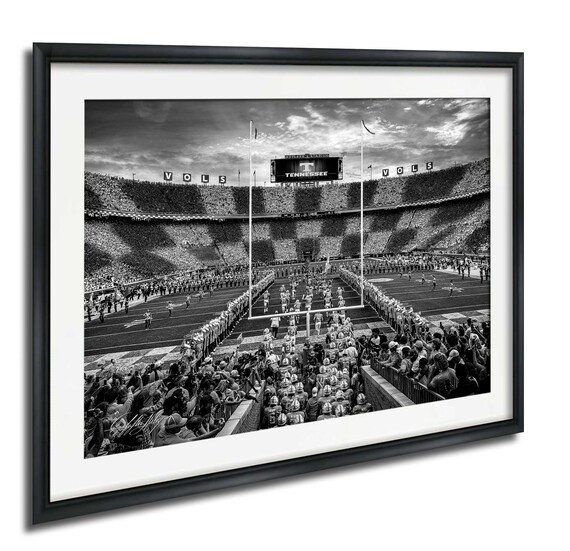 UT Vols Neyland Stadium Checkerboard End Zones Art Print