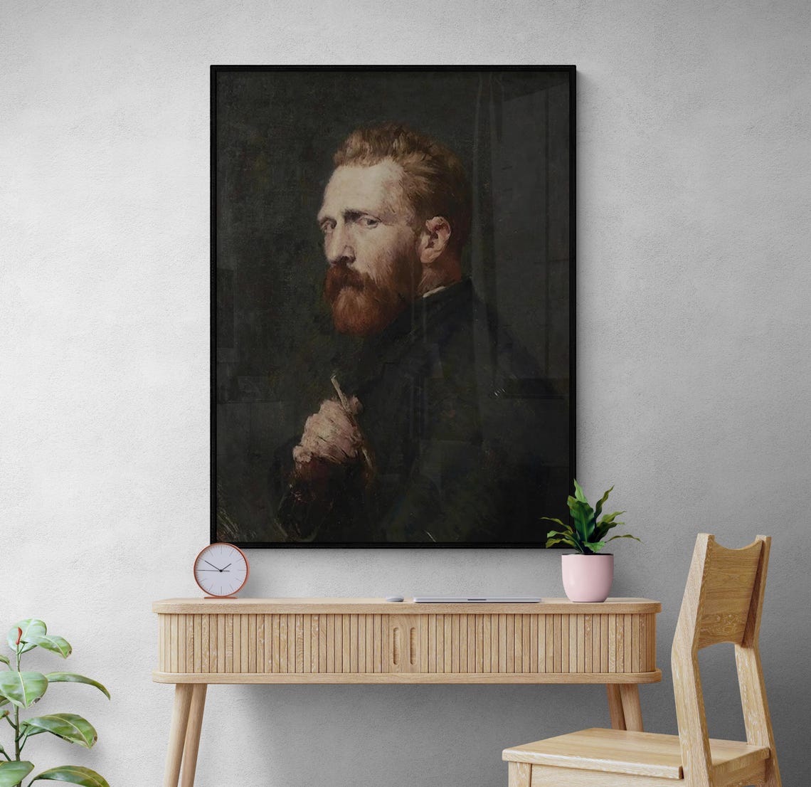 Van Gogh Portrait Painting, Famous Artist Art Print