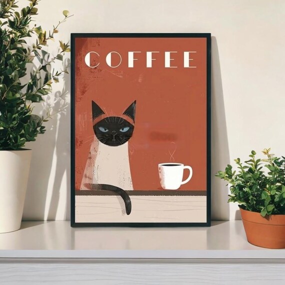 Animal Printed Painting, Cafe Wall Decor