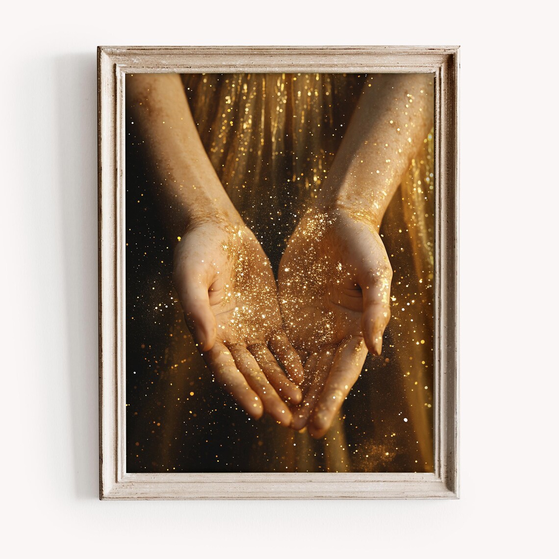 Human Beings Are Stardust Portrait Art Print