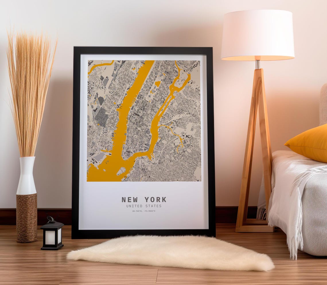 Paris Map Print, France Travel Poster - Image 3