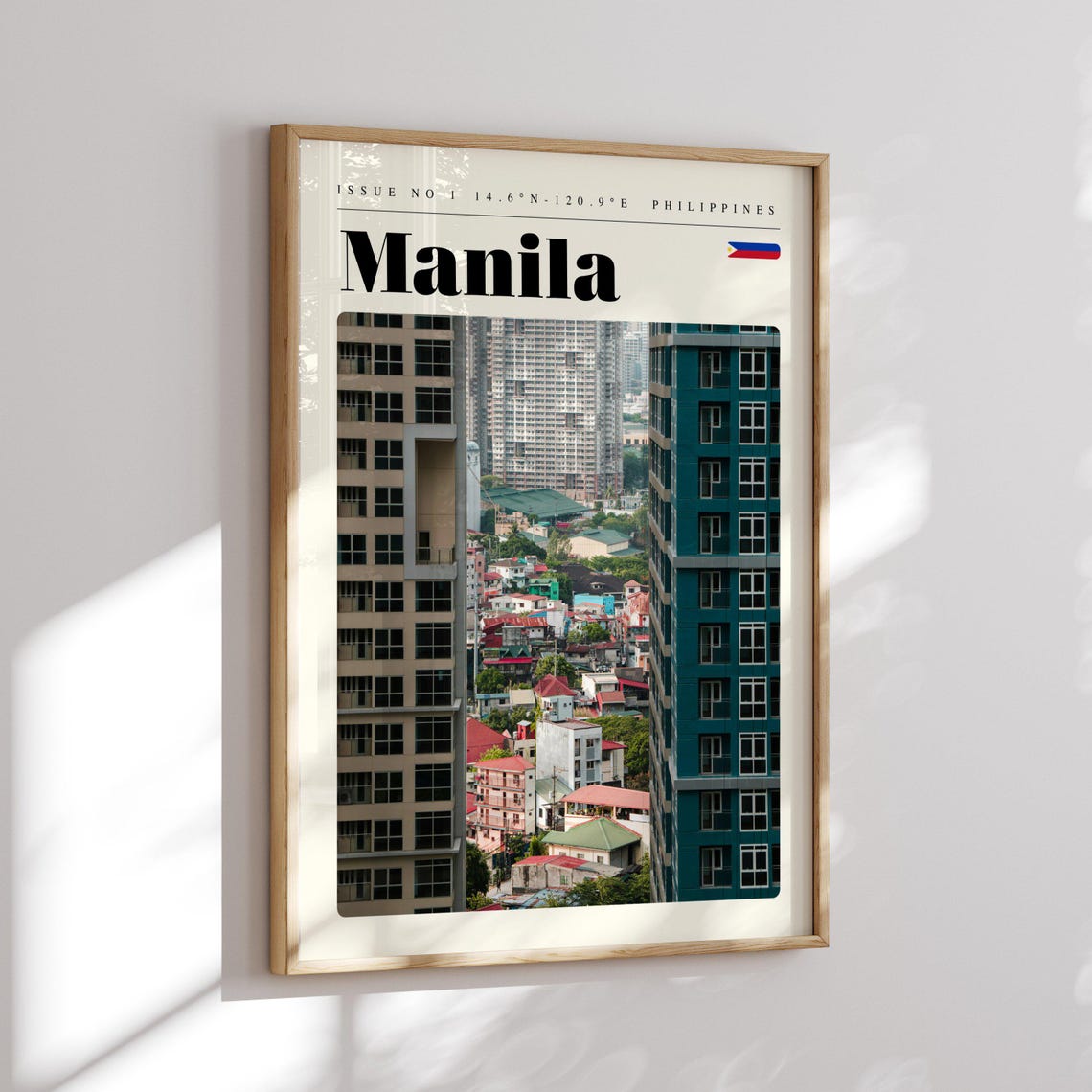 Manila Philippines City Skyline Skyscraper Urban View Poster - Image 2