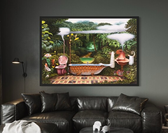 Canvas Wall Art Decor Surreal Surrealism Abstract Print